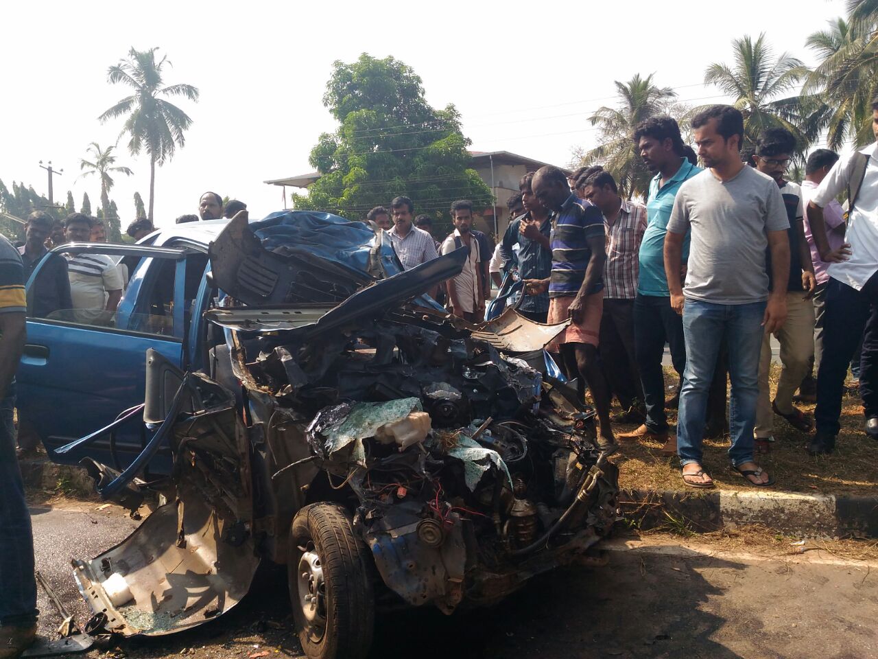 Mother and son killed in tragic accident at Kota, two seriously injured admits in Hospital